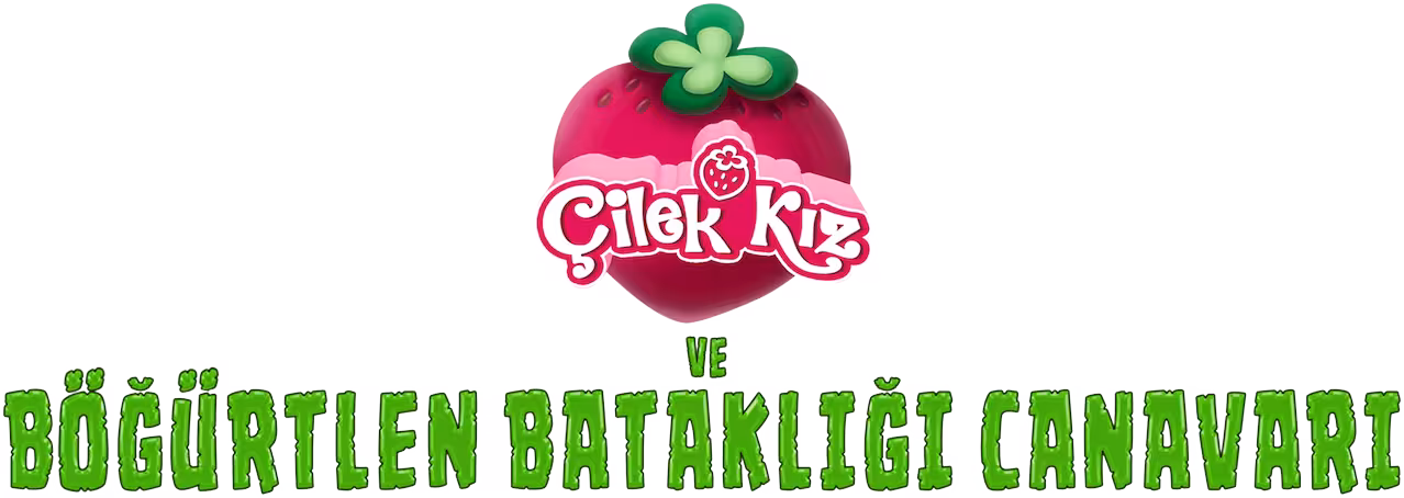 Çilek Kız ve Böğürtlen Bataklığı Canavarı Logo