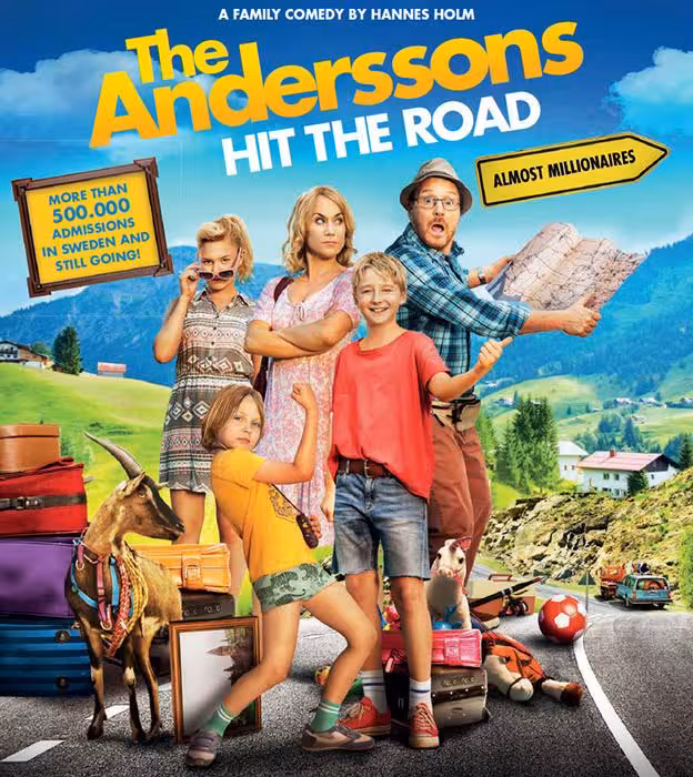 Anderssonlar Yollarda Poster