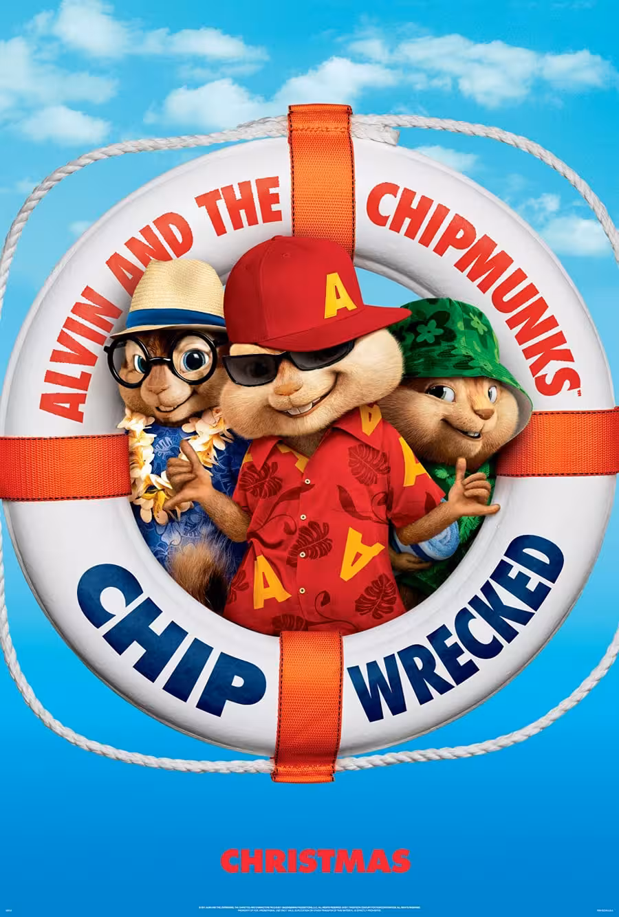 Alvin ve Sincaplar 3: Eğlence Adası Poster