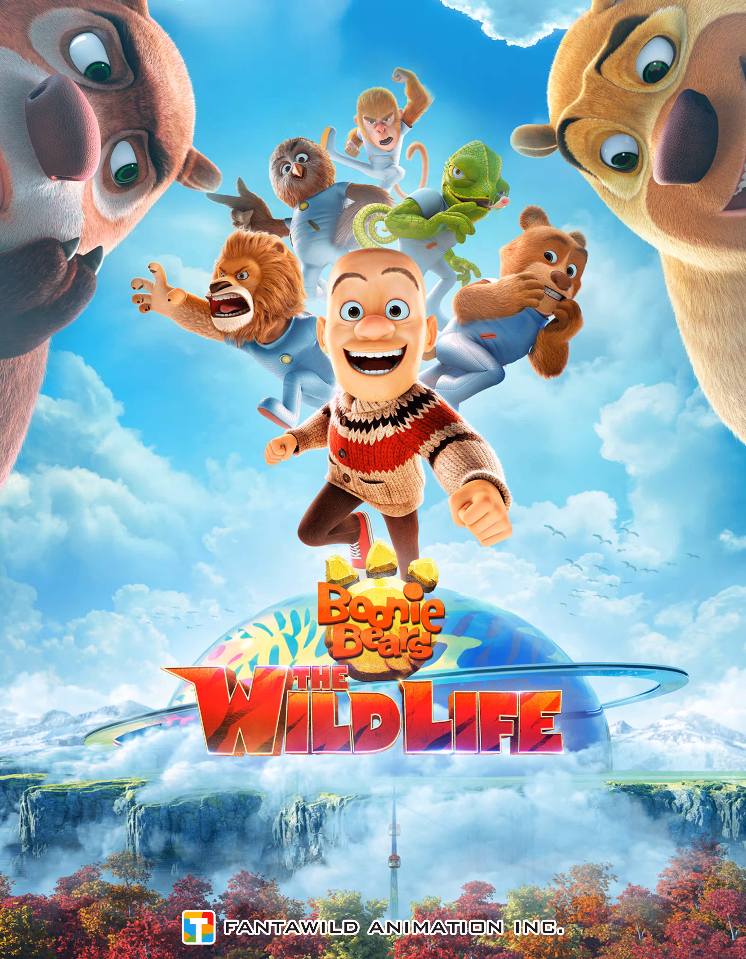 Ayı Kardeşler: Vahşi Yaşam Poster