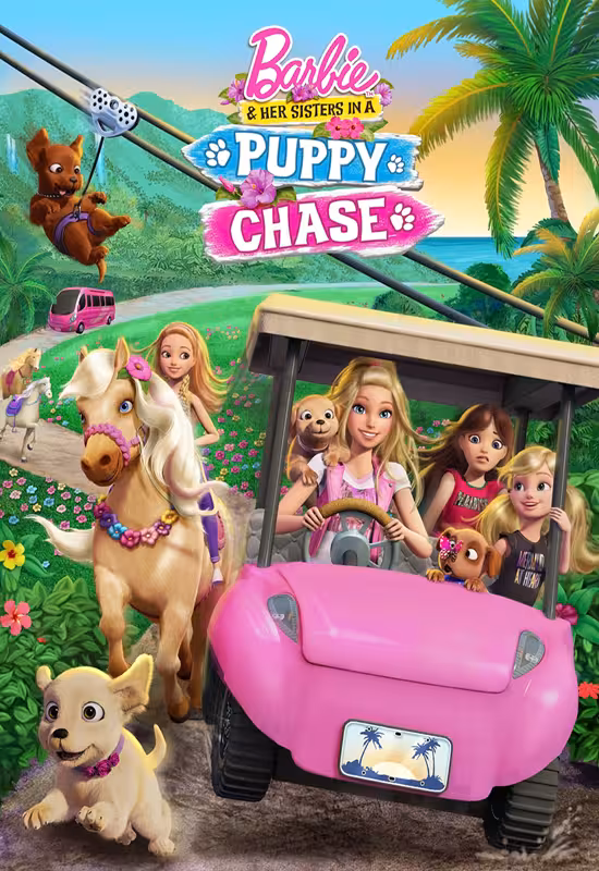 Barbie ve Köpekçikler: Ada Macerası Poster