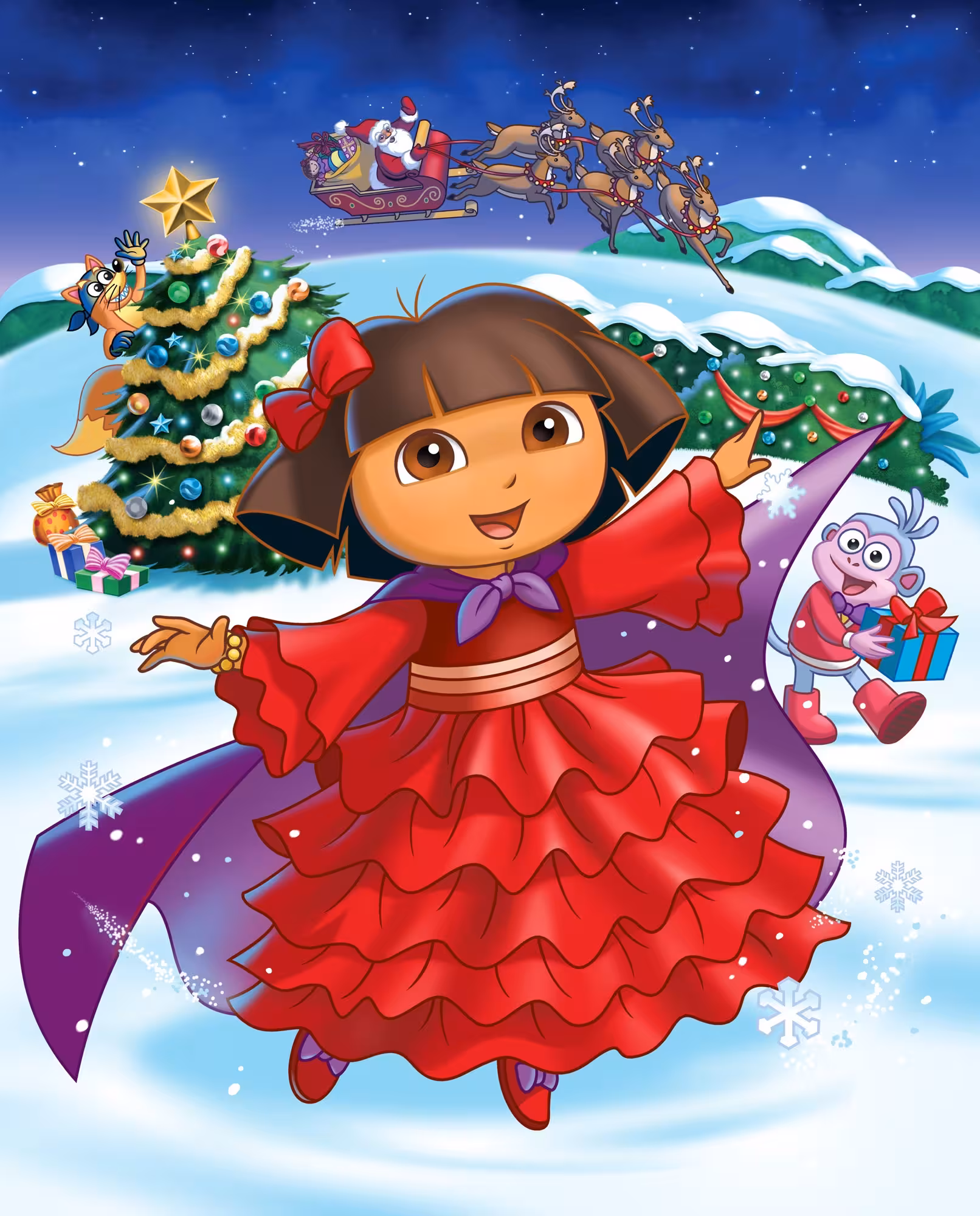 Dora'nın Noel Macerası Poster