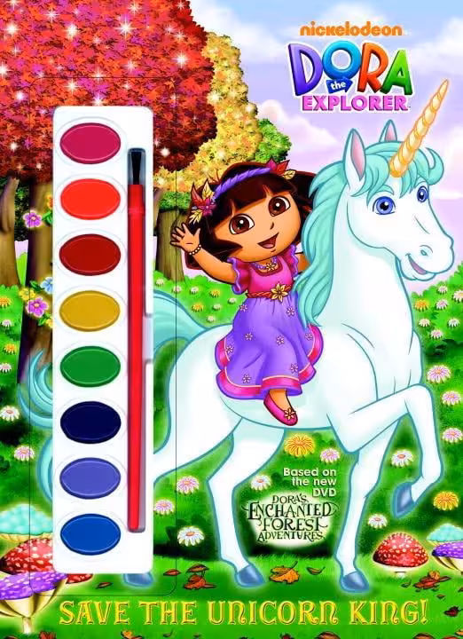 Dora Tek Boynuzlu At Kralı Kurtarıyor