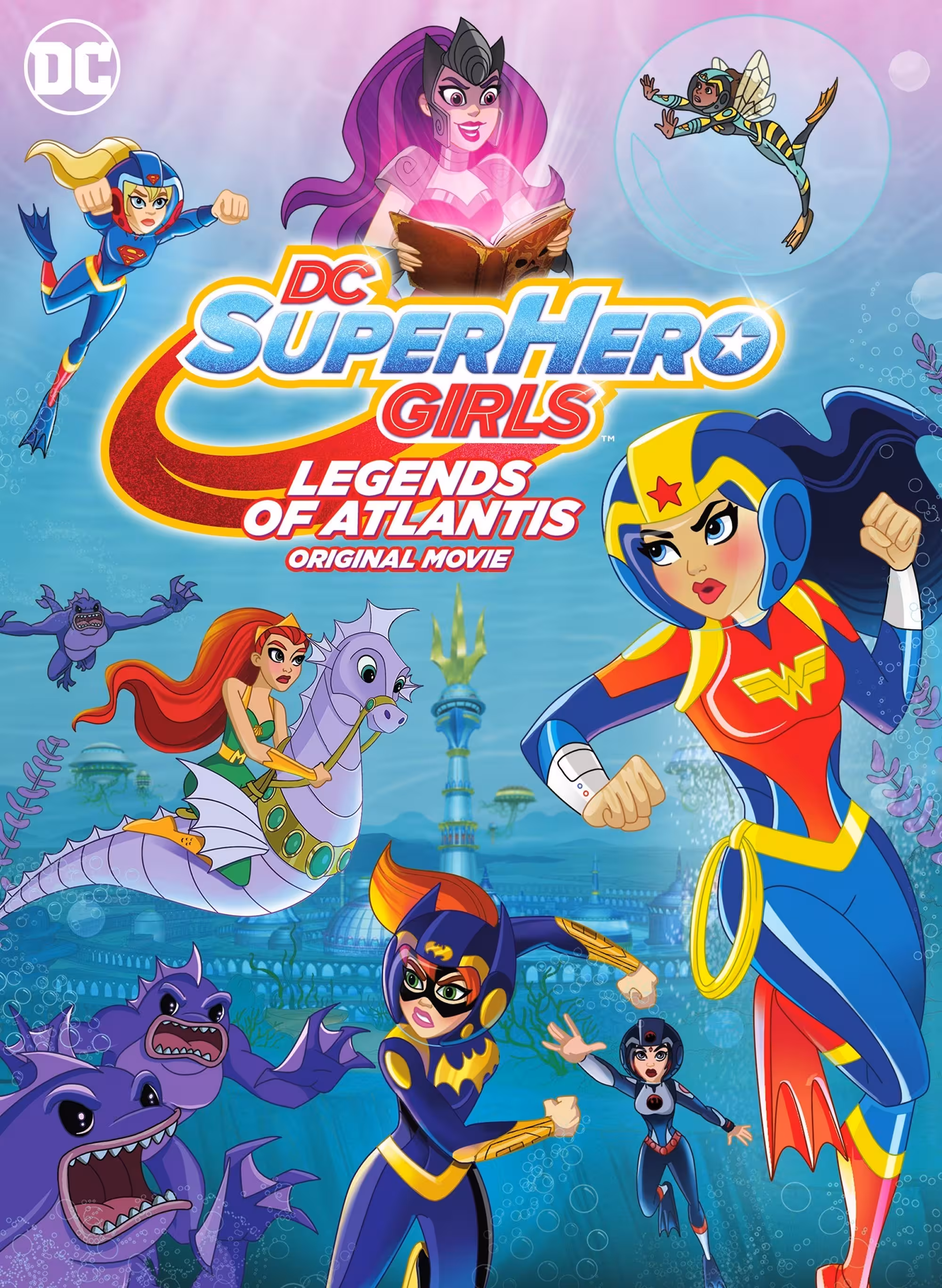DC Super Hero Girls: Atlantis Efsaneleri Poster