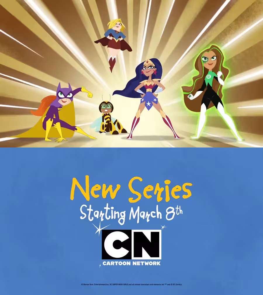 DC Super Hero Girls: Tatlı Adalet Poster