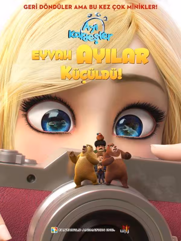 Ayı Kardeşler: Eyvah Ayılar Küçüldü! Poster