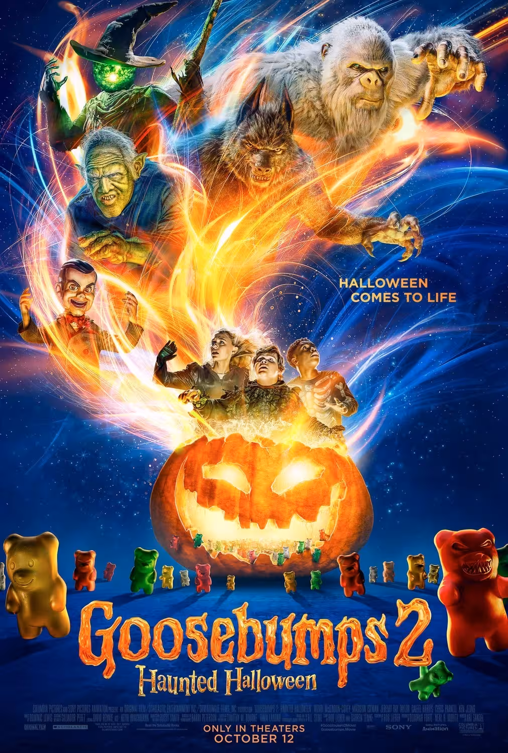Goosebumps 2: Lanetli Cadılar Bayramı Poster