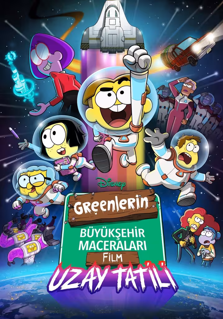 Greenlerin Büyükşehir Maceraları, Film: Uzay Tatili