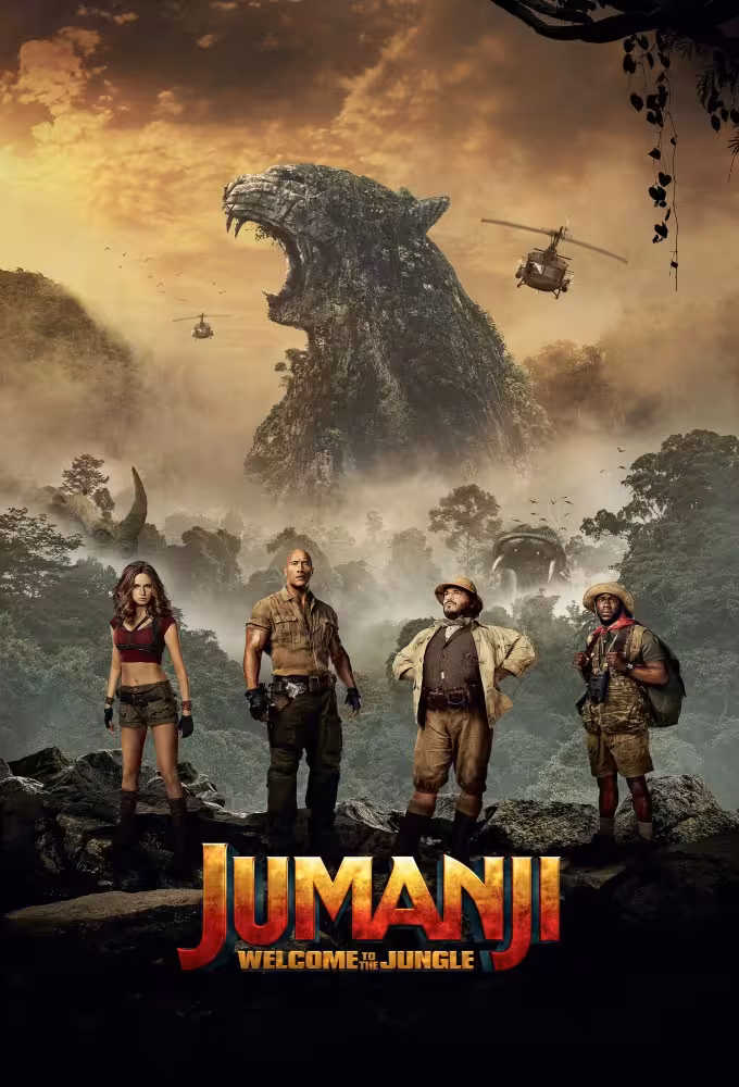 Jumanji: Vahşi Orman Poster