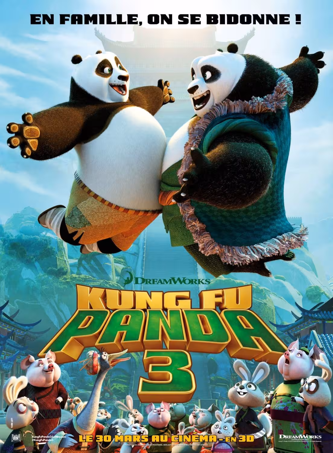 Kung Fu Panda 3 Poster