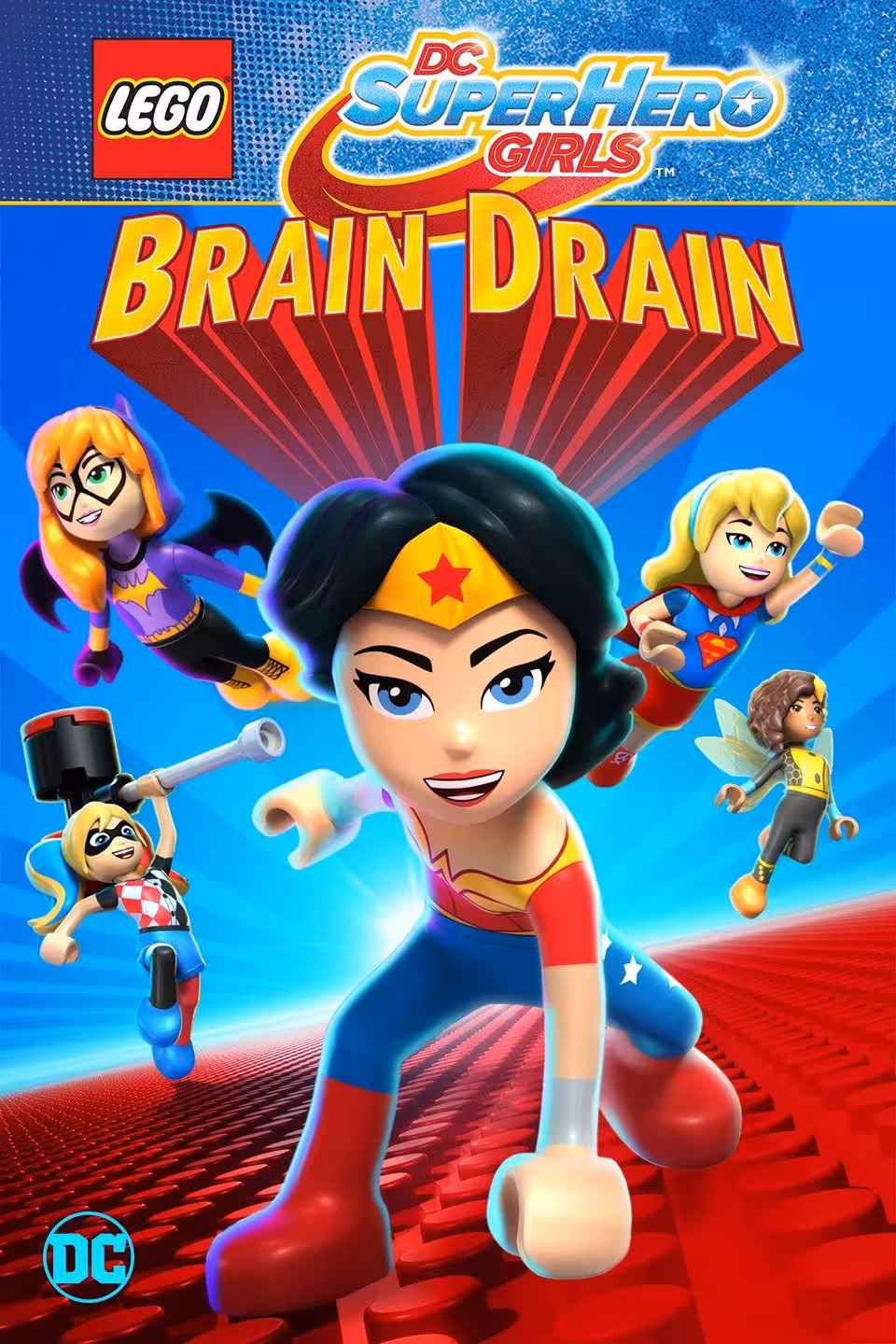 LEGO DC Super Hero Girls: Beyin Gücü Poster