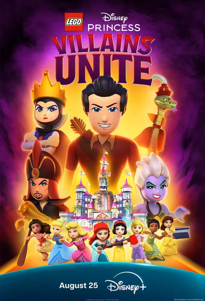 LEGO Disney Prenses: Kötüler Birleşiyor Poster