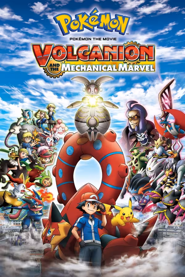 Pokémon Film: Volcanion ve Mekanik Mucize Poster