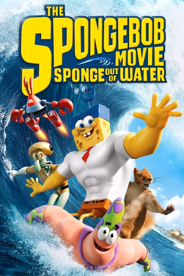 SüngerBob KarePantolon: Suyu Süngerle Sil Poster