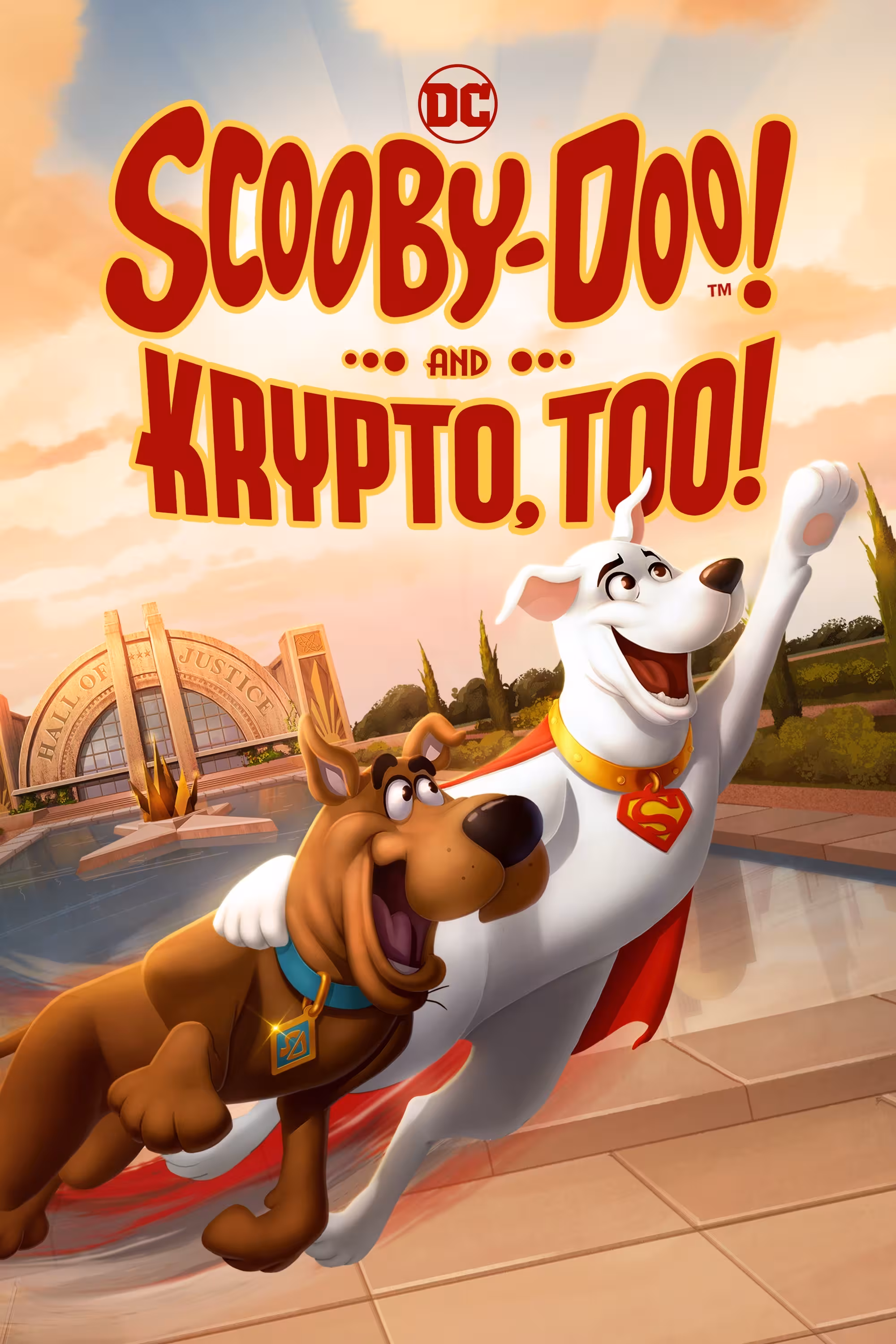 Scooby Doo ve Süper Köpek Krypto Poster