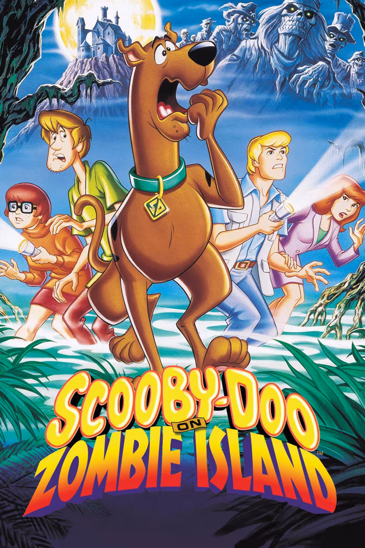 Scooby Doo Zombi Adasında Poster