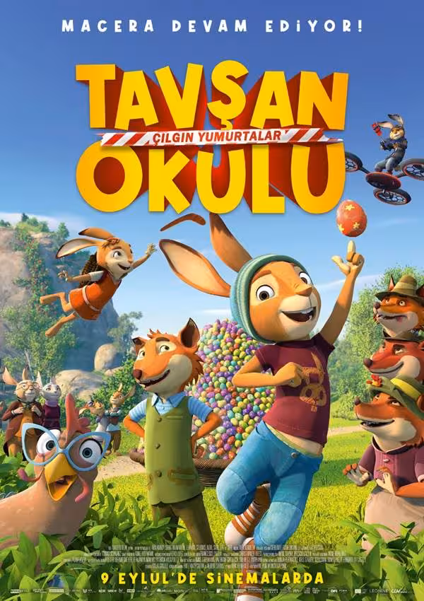 Tavşan Okulu: Çılgın Yumurtalar