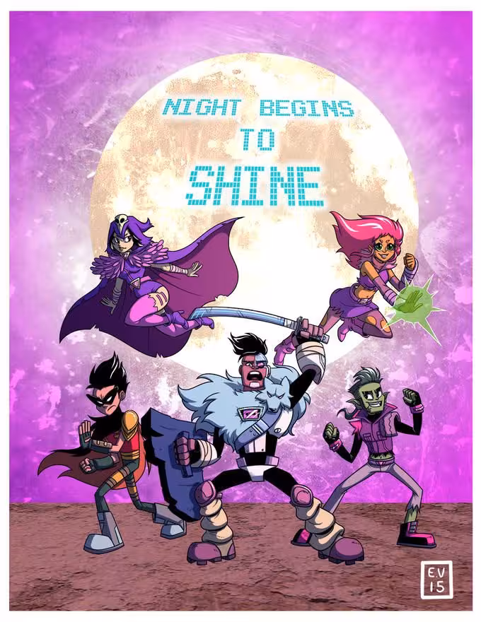 Teen Titans Go!: Gece Parlıyor