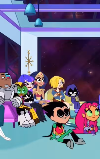 Teen Titans Go!: Uzay Evi Poster