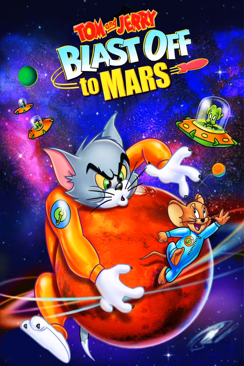 Tom ve Jerry: Mars'a Yolculuk Poster